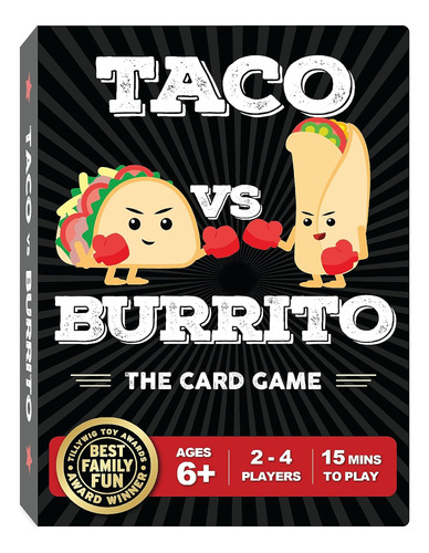 Juego De Cartas Taco Vs Burrito: Tremendamente Popular Y Sor