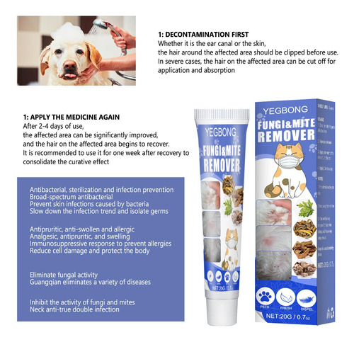 Crema Para La Piel De Mascotas | Loción Calmante Para La