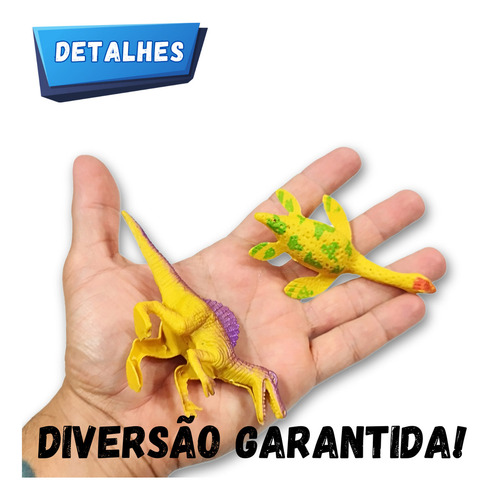 Dinossauro De Brinquedo Animais Miniatura Plástico Rex Presente, Top Kids