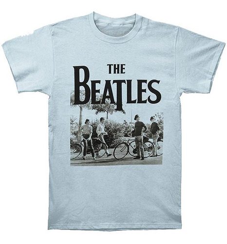 Playera Camiseta Banda The Beatles Retro 1965 100% Algodon 