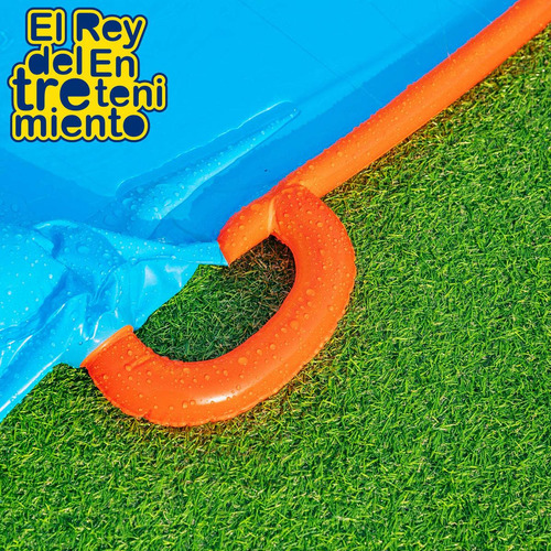 Imagen 7 de 8 de Tobogán Bestway Pista Deslizante Triple H2o Go Agua - El Rey