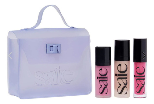 Saie Saieglow Essentials Starter Set Gloss, Rubor Iluminador Roseglow-baby-play