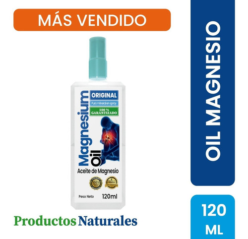 Aceite De Magnesio 120 Ml 