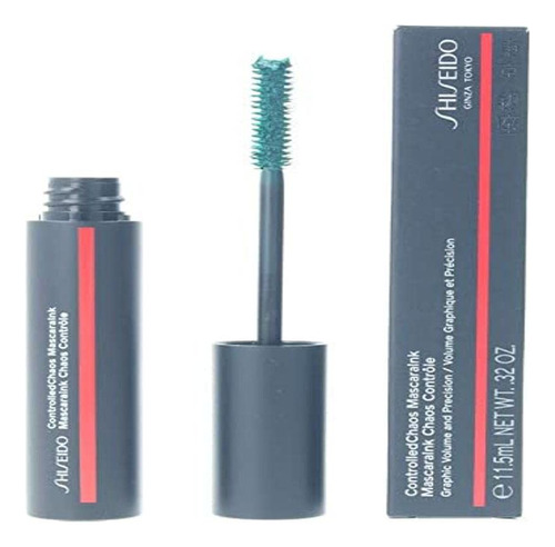 Máscara Shiseido Smk Controlledchaos Mascaraink Emerald 11.5