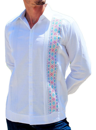 Guayabera Presidencial Malibú Bordada 