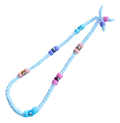 Colgante Para Celular Phone Strap Ojo Turco Colores Llavero