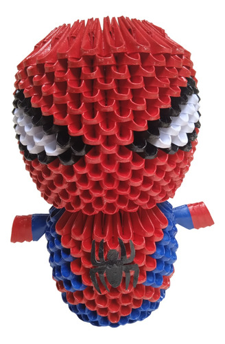 Spiderman Figura De Origami Modular / Origami 3d