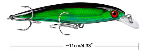 6 Kit De Señuelos Flotantes De Pesca Deportiva En 6 Piezas