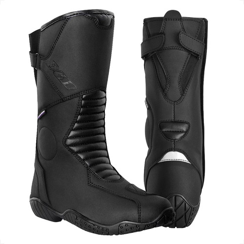 Bota Celeste X11 Cano Longo Preta Feminina Big Trail Pista