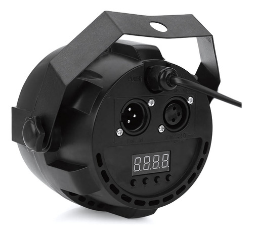10 Mini Refletor Par Digital Strobo Dmx 12 Led Rgbw 110/220v