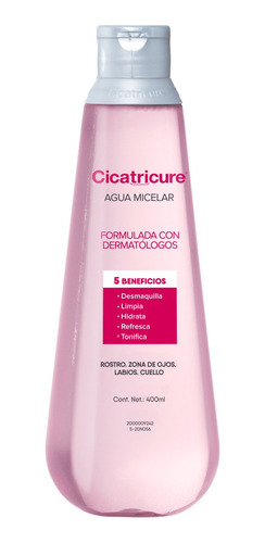Imagen 4 de 10 de Cicatricure Maquillaje Gold Medio+ Agua Micelar Regular