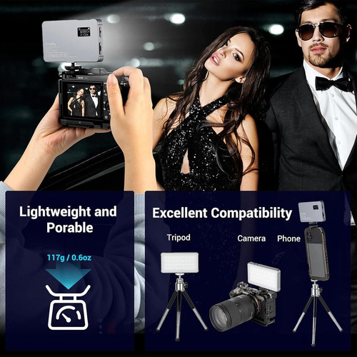 Kit De Luz De Vídeo Rgb P96l De Smallrig, Luz De Cámara Led
