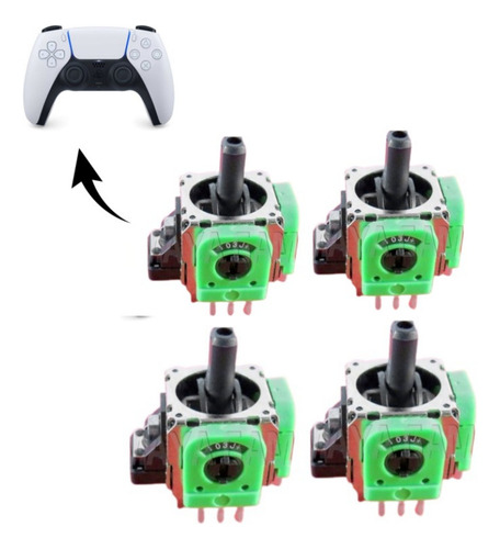 4x Análogo Analógico Joystick Palanca Compatible Sony Ps5