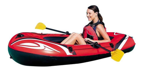 Bote Balsa Inflable Con Remos Hydro Force Bestway Cuotas