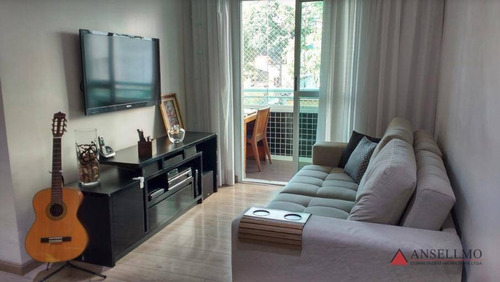 Imagem 3 de 16 de Apartamento À Venda, 72 M² Por R$ 480.000,00 - Centro - São Bernardo Do Campo/sp - Ap1308