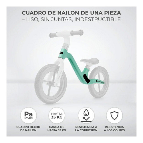 Bicicleta De Balance Xploit Turquesa