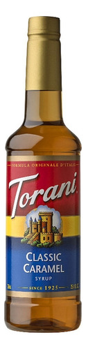 Jarabe Torani Caramelo Classic Caramel 750ml Importado