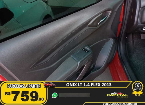Imagem 10 de 12 de Chevrolet Onix 1.4 Mt Lt 2013