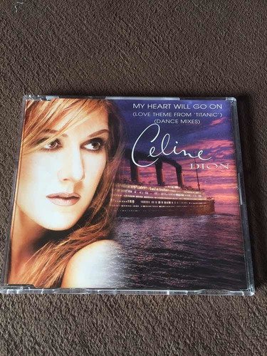 Cd Single Celine Dion My Heart Will Go On Dance Remixes (Usado)