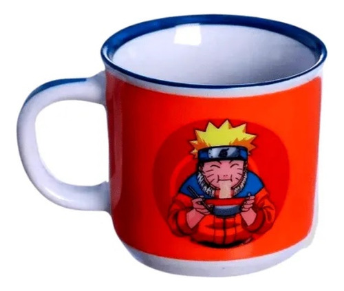 Caneca Mini Tom Naruto Uzumaki 200ml - Zona Criativa