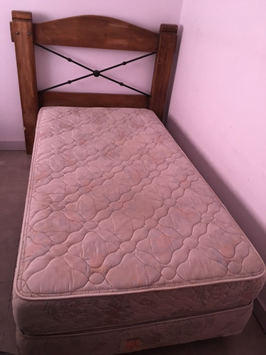 Sommier Conjunto Americano Rosen L-4000 1,5 Plazas 105 X 200