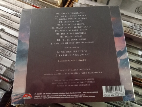 Imagen 2 de 3 de Rhapsody Of Fire - Glory For Salvation - Cd Importado