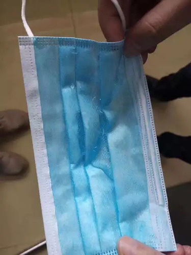Imagen 3 de 8 de Cubre Bocas De 3 Capas Plisado Termosellado. Caja C/50 Pzs.