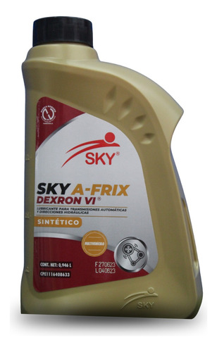 Aceite Sky Dexron Vi (6) Para Cajas Automáticas