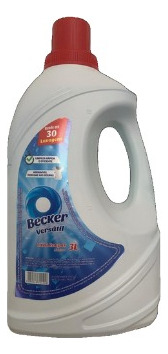 Kit 3 Sabão Líquido Lava-roupas Becker 3 Litros Perfumado