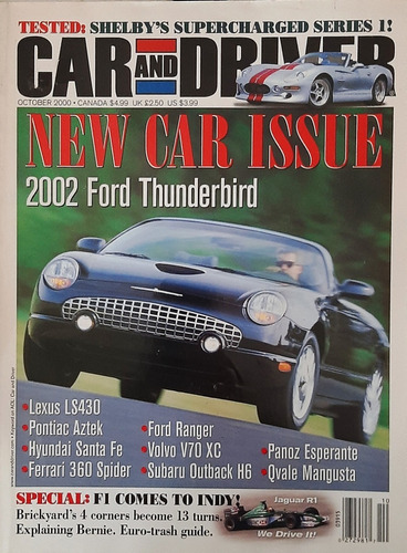 Revista Car And Driver Volvo V70 Cross Country Pontiac Aztek