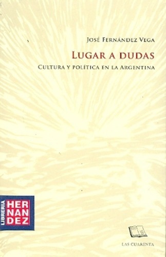 Lugar A Dudas - Fernandez Vega, Jose