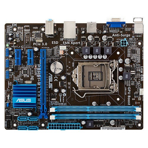 Placa Mãe Asus P8h61-m Lx3 Lga 1155 Até I7 3770 Até 16gb Ram