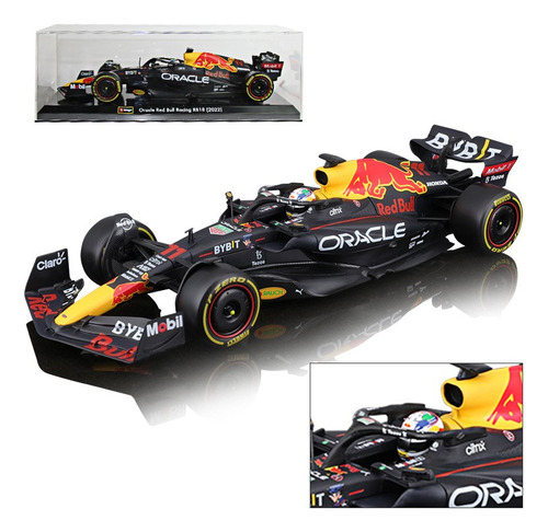 Fwefww Burago 1:24 Red Bull F1 Racing Rb18 #11 Coche Checo