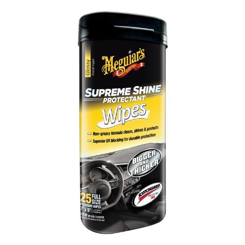 Meguiars Supreme Shine Protectant Toallitas Toallitas Limpia