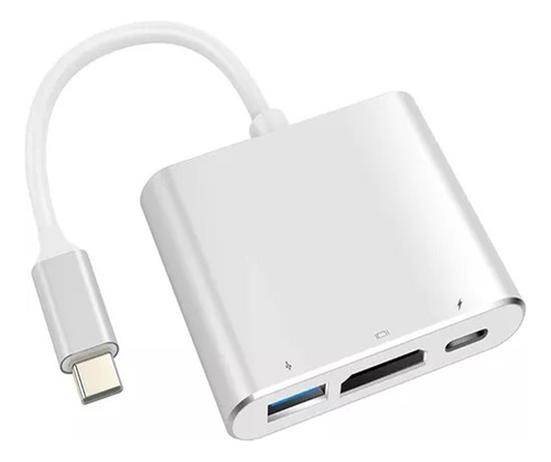 Adaptador Usb C A Hdmi 3 En 1 Macbook Pro Usb 3.0 Usb Tipo C