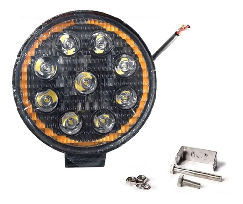 Faro Led Auxiliar Cree Led Ojo De Angel Auto Moto Jeep 4x4