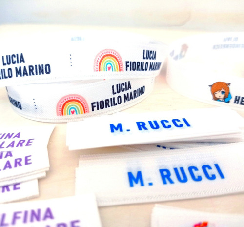 2 X30 Etiquetas Personalizadas Para Ropa P/pegar Con Plancha