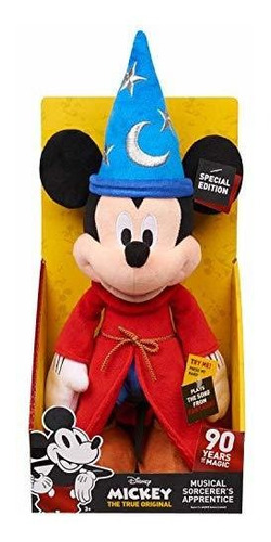Peluche Musical Mickey Mouse 90 Aniversario El Aprendiz De B 