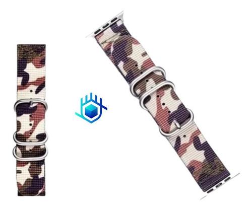 Correa Camuflaje Para Apple Watch Hombre Caballero Rudo Dama
