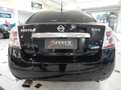 Nissan Sentra 2.0 S Flex Aut Cvt Completo Couro + Multimídia