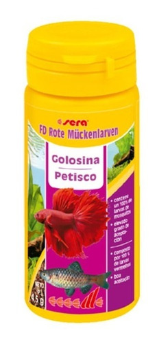 Sera Larvas De Mosquito 50 Ml Comida Peces - Aquarift