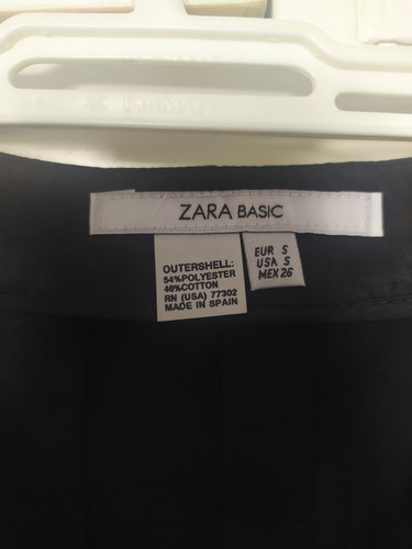 Imagen 3 de 5 de Pollera Larga Negra Zara