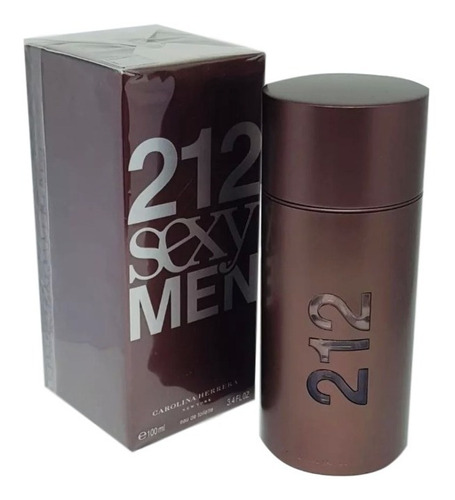 Perfume 212 Sexy Men Edt. 100ml - Original + Amostra