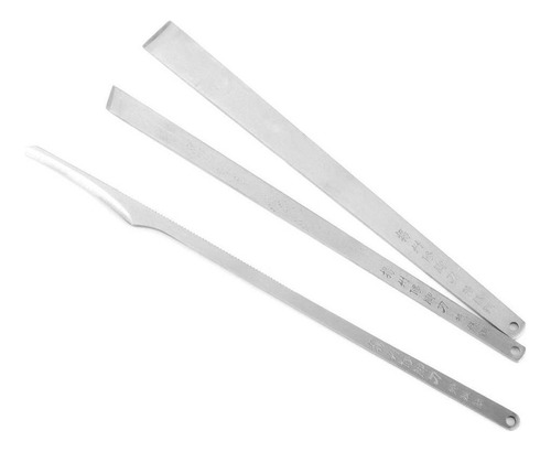 3x Pie De Material Acero Inoxidable Raspador De Uñas