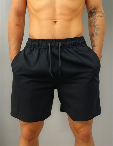 Kit 3 Short Masculino Tactel Com Elastano Verão Mauricinho