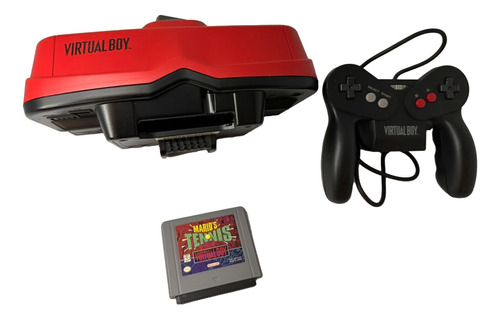 Consola Nintendo Virtual Boy Con Control Y  Mario Tennis