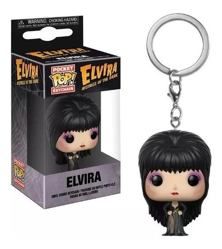 Llavero Chaveiro Pop Funko Elvira Pocket