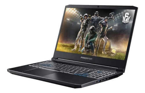 Imagem 2 de 4 de Notebook Acer Predator Helios 300 PH315-53 preta 15.6", Intel Core i7 10750H 16GB de RAM 512GB SSD, NVIDIA GeForce RTX 2060 144 Hz 1920x1080px Windows 10 Home