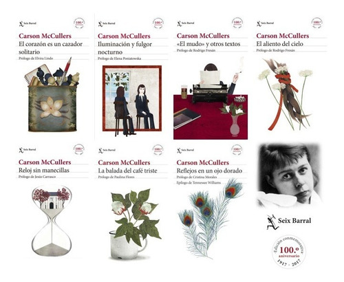 Carson Mccullers (7libros, Ed.100 Aniversario) / Seix Barral