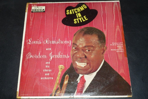 Jch- Satchmo Louis Armstrong With Gordon Jenkins Jazz